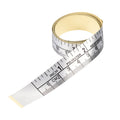 2pcs Self-Adhesive Measuring Tape with Fractions 40 Inches 100cm Workbench Ruler, Peel and Stick Measure Tape for Woodworking