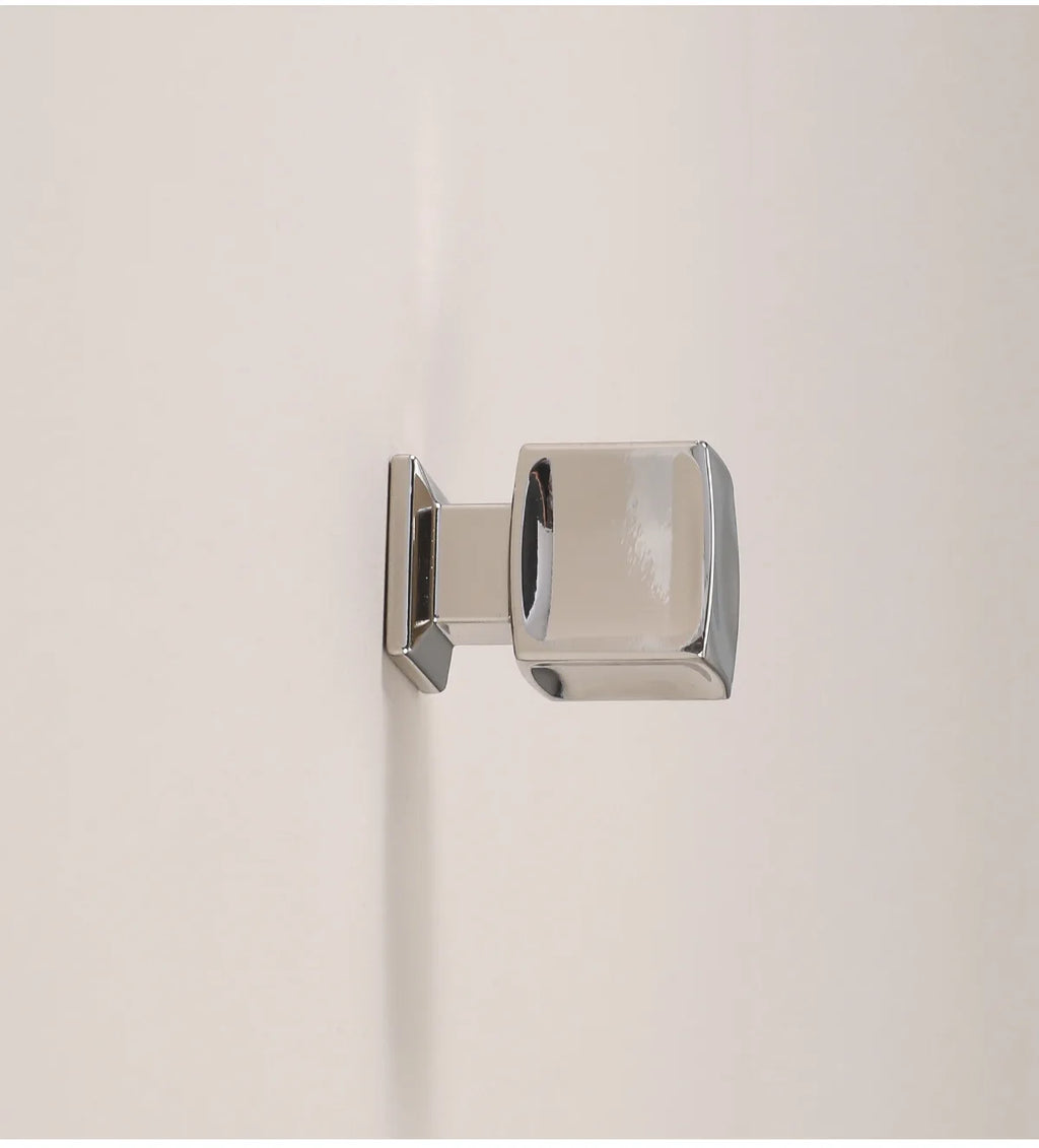 Silver cabinet door handle creative wardrobe/cabinet/drawer knobs modern minimalist single-hole door pull furniture hardware