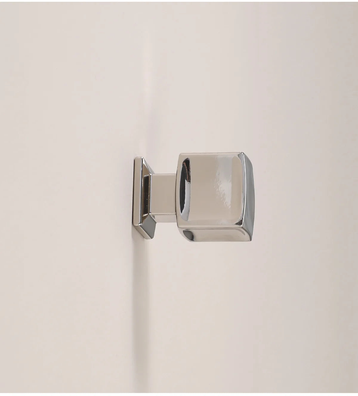 Silver cabinet door handle creative wardrobe/cabinet/drawer knobs modern minimalist single-hole door pull furniture hardware