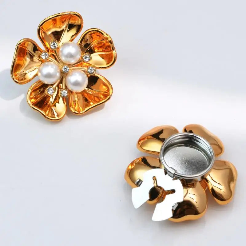 Instant Glam Button Covers, Clip-On Rhinestone Set – The Perfect Gift to Elevate Any Outfit for Parties