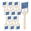Paint Brushes, 3 Inch, 12 Pack, Angle Brushes, Treated Wood Handle, Paint Brushes For Walls, Wall Paint Brushes SALES