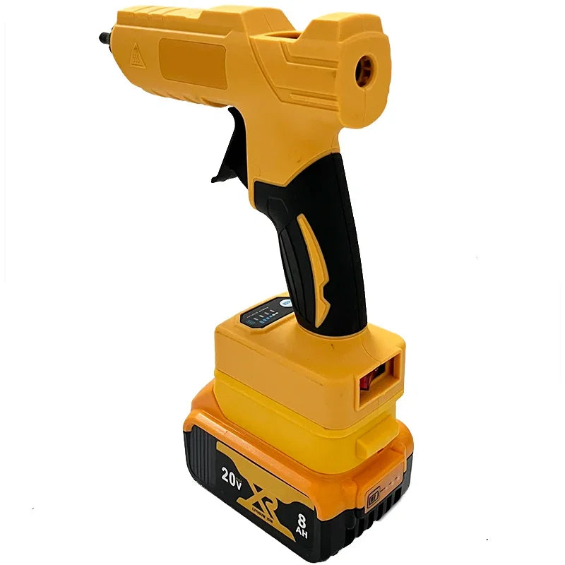 Fit Dewalt Cordless Electric Handheld Hot Glue Gun Repair DIY Tool Melt Welding Hot Air Gun Anti-scald Nozzle for 20V Battery