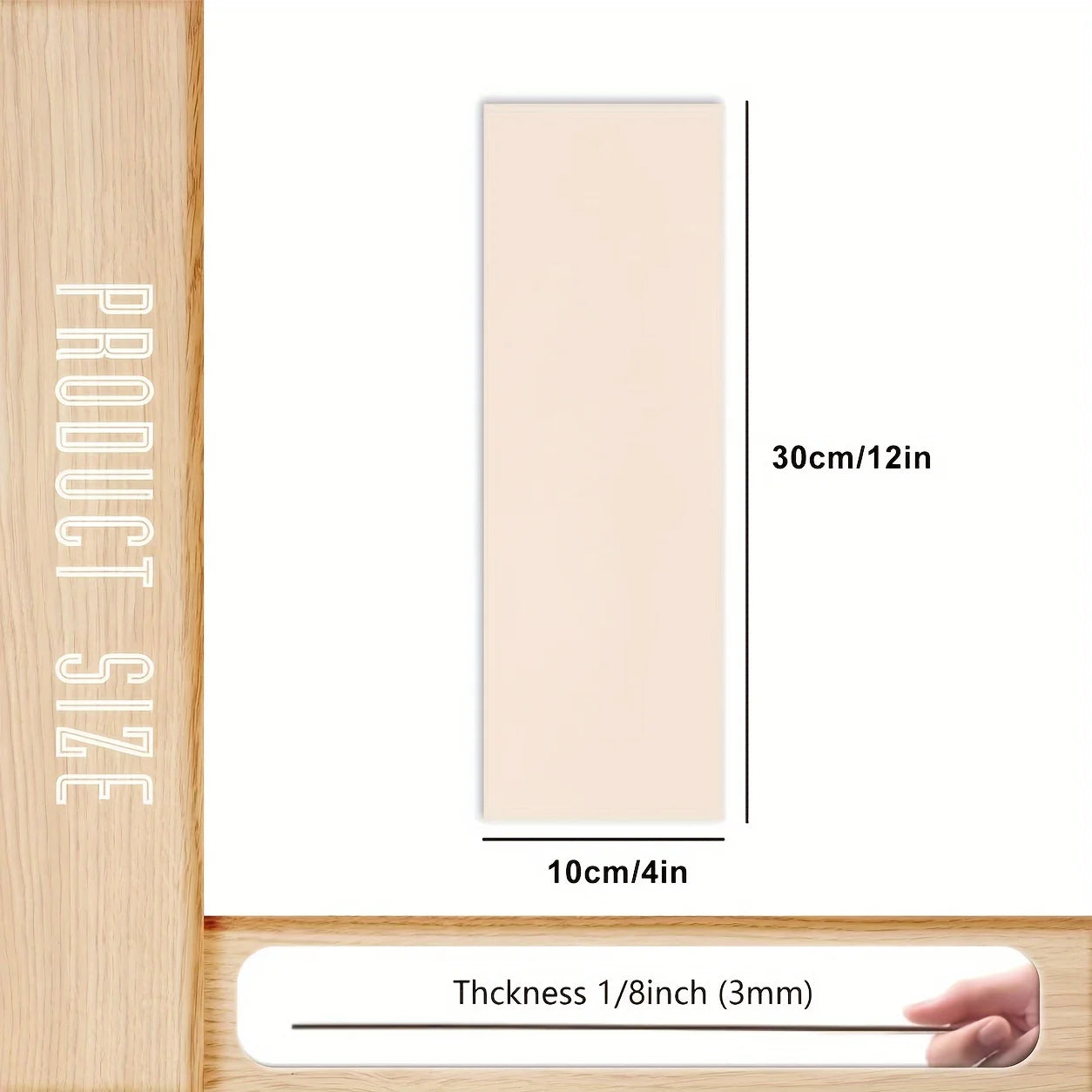 36 PCS(12" x 4") plywood 1/8" wood, 3mm laser cut DIY plywood, suitable for various occasions, making architectural models, etc.
