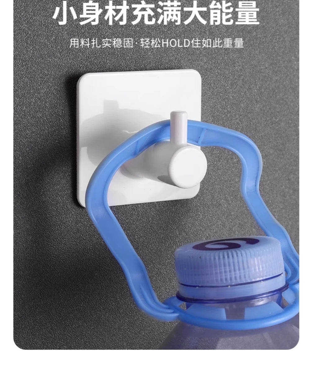 Strong Adhesive Wall Hook Sticker Hanging Coat Rack Clothes Hanger Shower Robe Hook Kitchen Bathroom Towel Hooks Holder