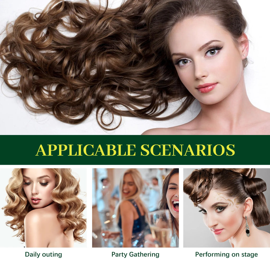 Olive Oil Hair Hold Mousse Anti Frizz Lasting Nourishing Natural Hair Wave Curl Fluffy Hairspray Hair Hold Spray for Hairstyle