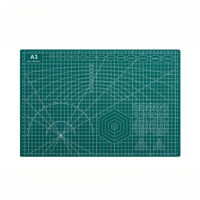 A3 Pvc Cutting Mat Double-sided Self Healing Cutting Board Fabric Leather Craft DIY Cutting Pad Quilting Accessories 45cm*30cm