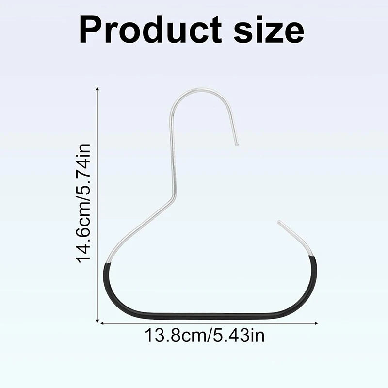 2-Pack Hat Hooks - Holiday Entryway Organizer for Coat Closet & Wall Mount Storage