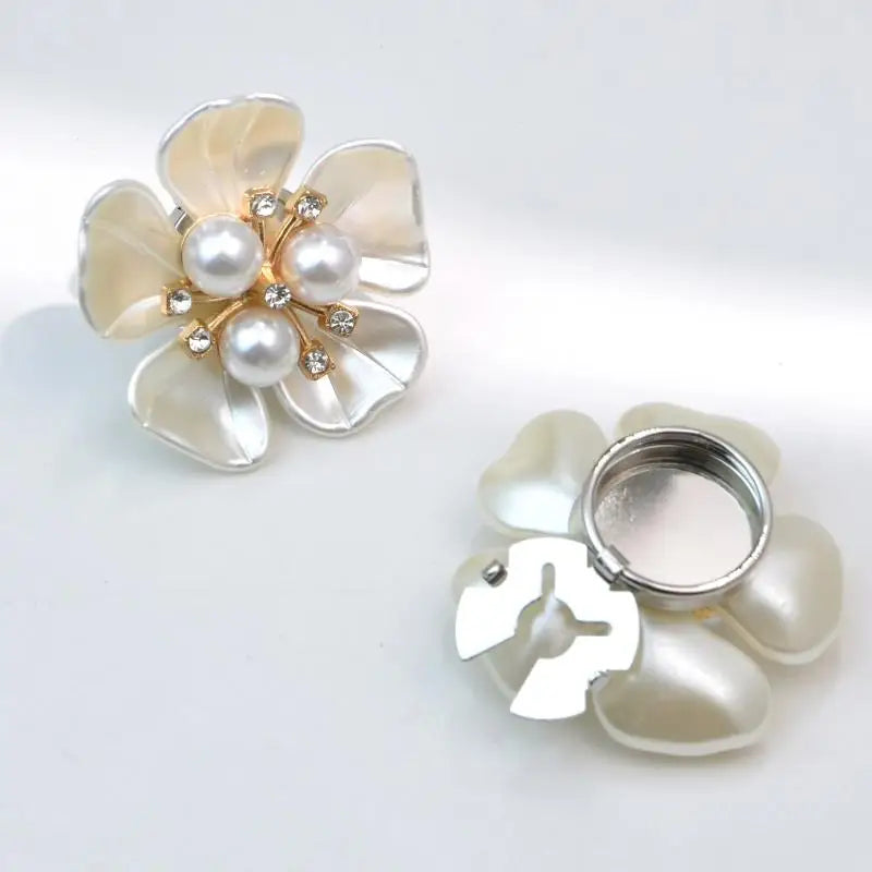 Instant Glam Button Covers, Clip-On Rhinestone Set – The Perfect Gift to Elevate Any Outfit for Parties