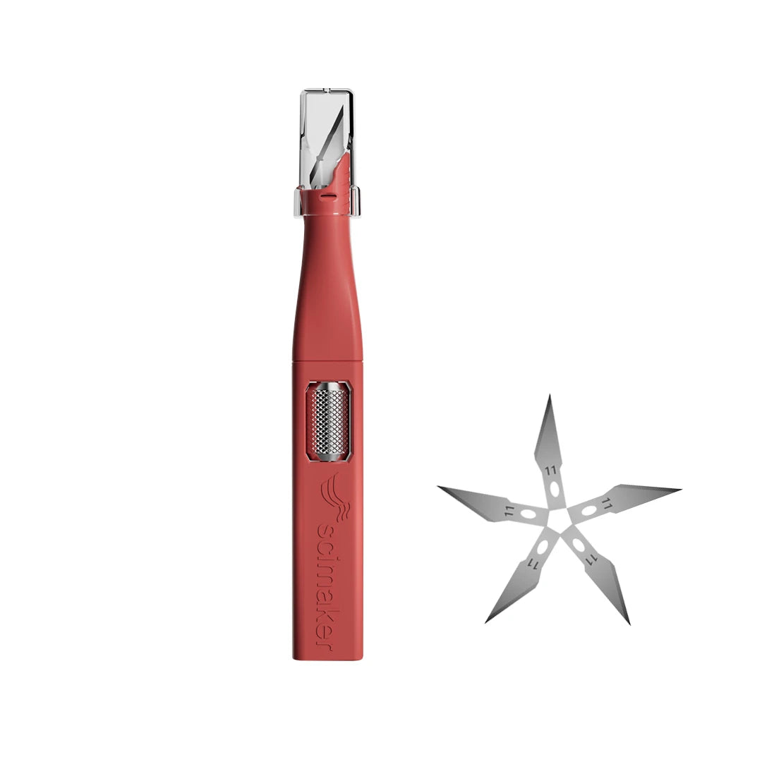 Scimaker  5-Blade Horseshoe Art Knife Precision Cutter for Scrapbook Card Paper Pottery DIY Projects