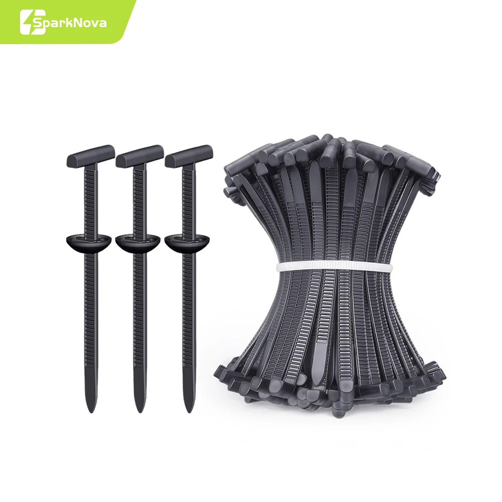 10/20/50/100pcs Heavy Duty Self Locking Cable Ties with Pin Button Universal Nylon Zip Ties for Car Repair Fastening Strap