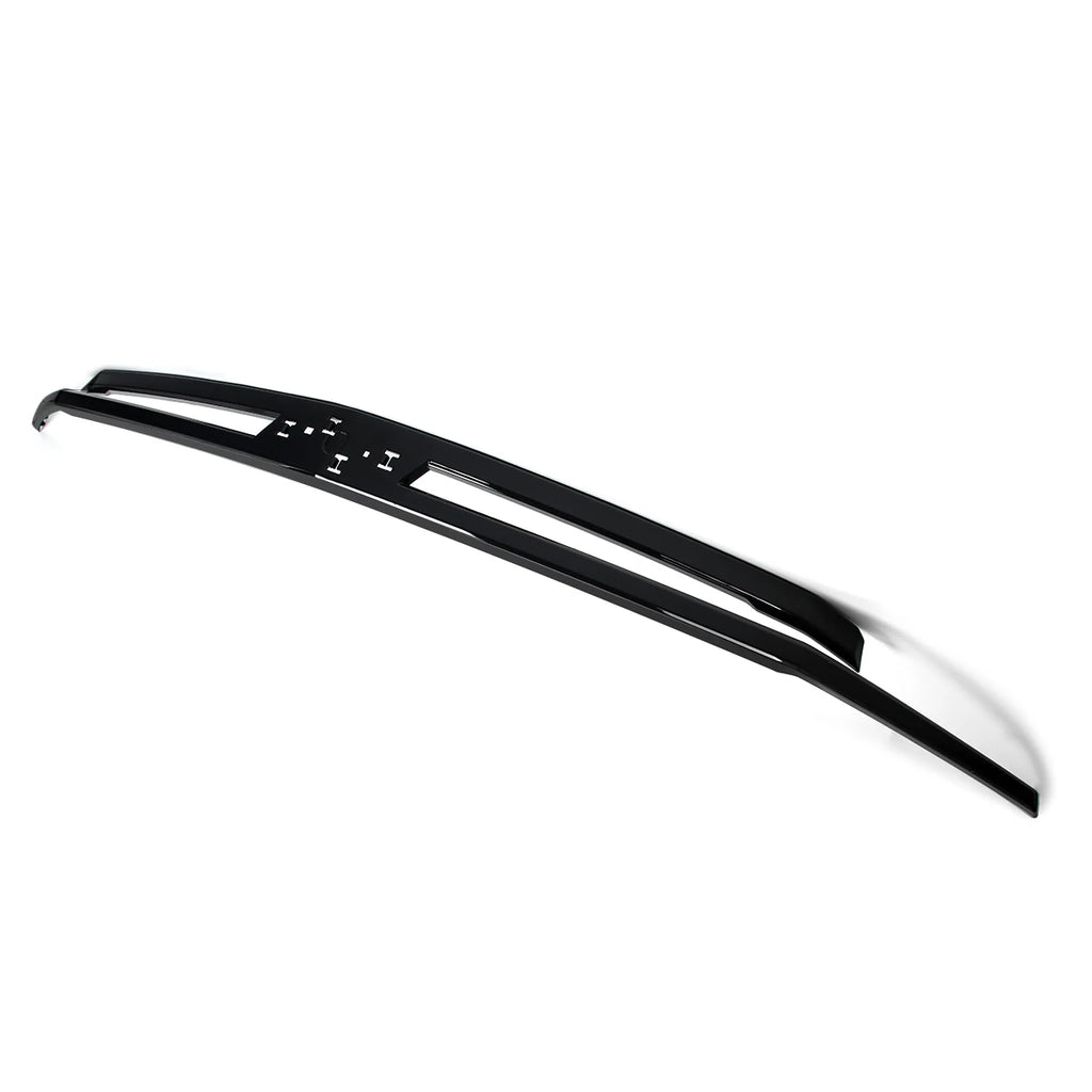 Front Upper Grille Molding Trim Fit For Chevrolet Tahoe/Suburban 2021-2024 Front Bumper Grille Surround Body Kit Glossy Black