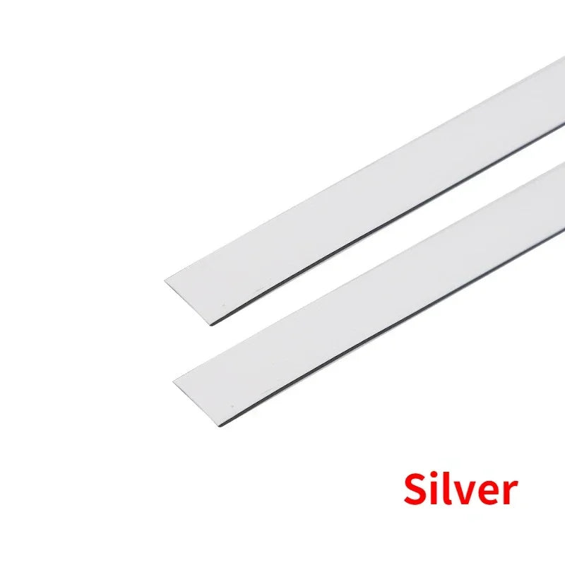 Self-Adhesive Ceiling Edge Strip Tape DIY Art Wall Strip PVC Gold Ribbon Tile Gap Home Wall Art Cabinet Door Decor