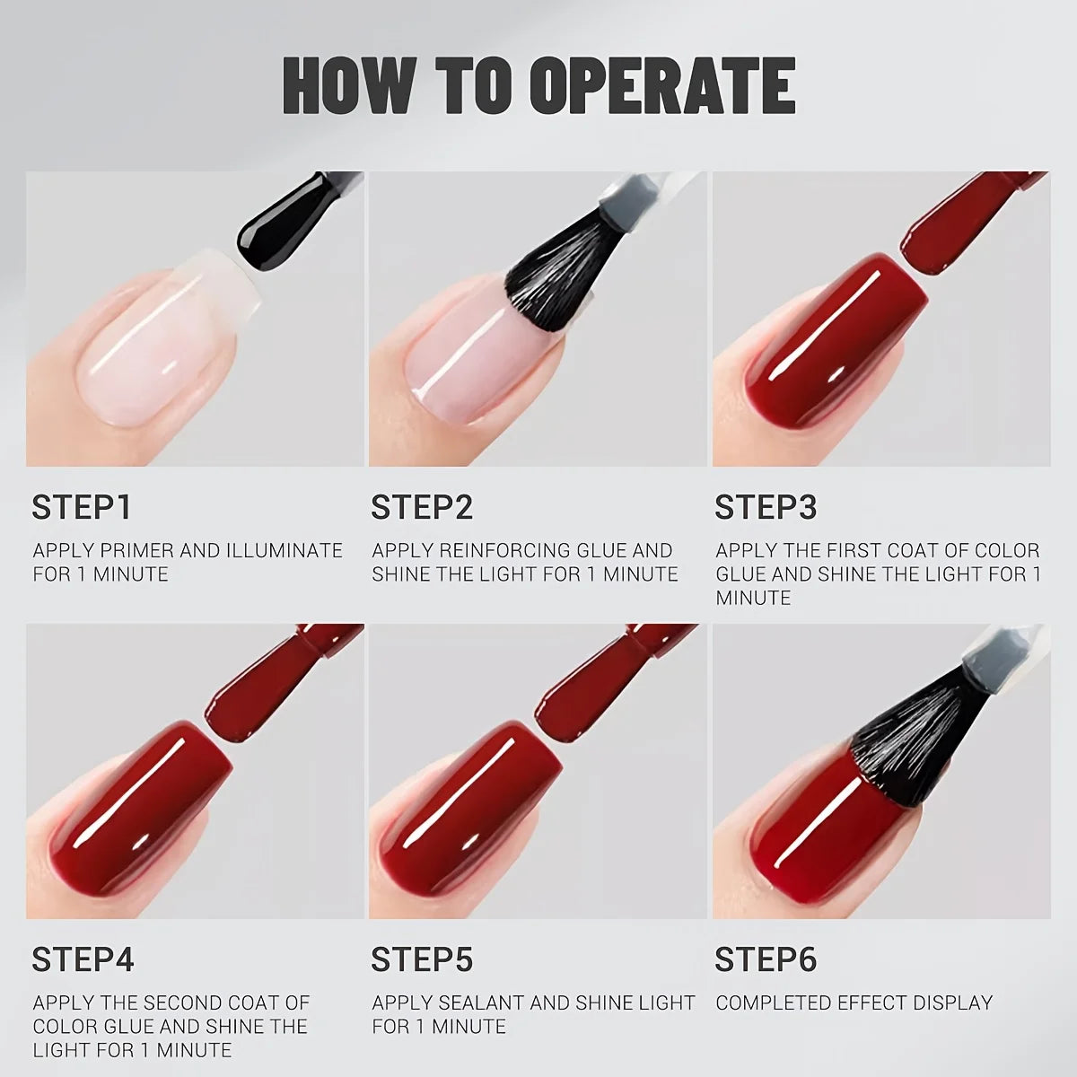 XEIJAYI 1pc 15ml Long-Lasting Gel Top Coat Shine Finish and Soak Off LED Nail Lamp - Perfect for Nail Art Design