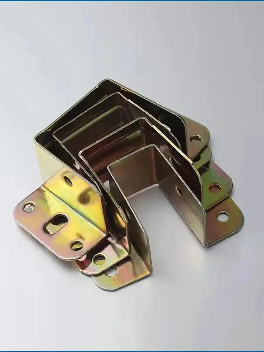 U-shaped Thickened Bed Hinge Hook Angle Code/bed Beam Bracket Metal Bracket Wooden Fixing Hardware Accessories