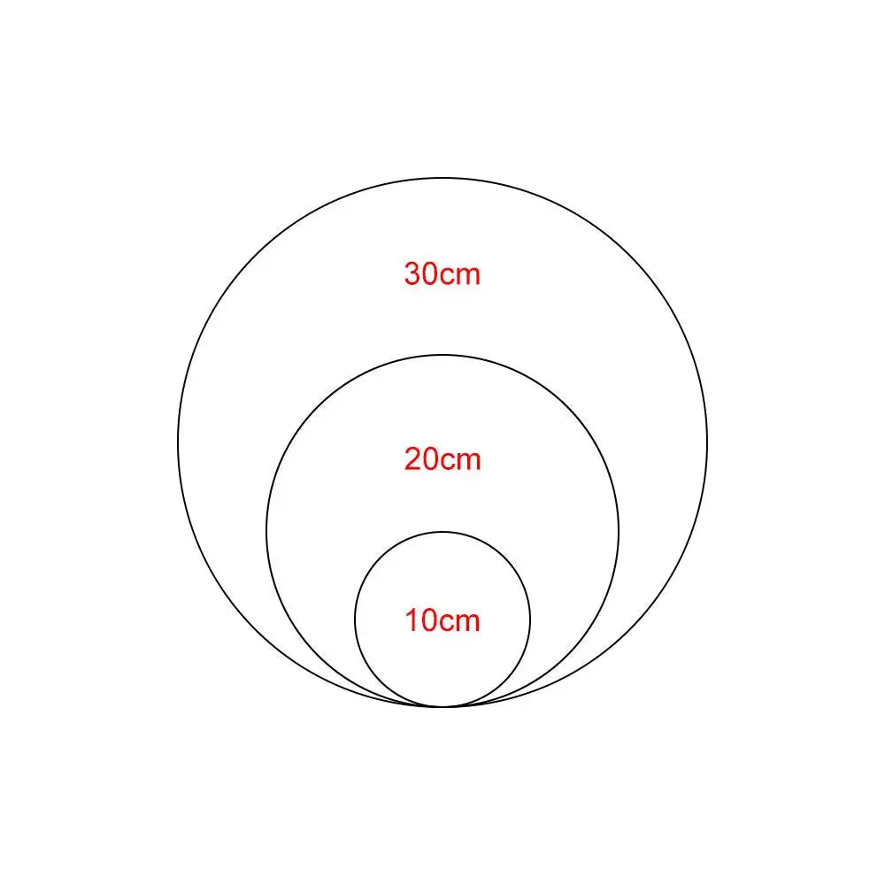 DIY Wooden Photo Frame Blank Round Canvas Board Oil Painting Panel Art Student Student Painter