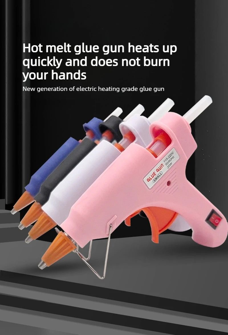 Silicone Gun Hot Melt Glue Gun With 7mm Hot Glue Gun Sticks Perfect For DIY Arts School Crafts Quick Home Repairs Repair Tool