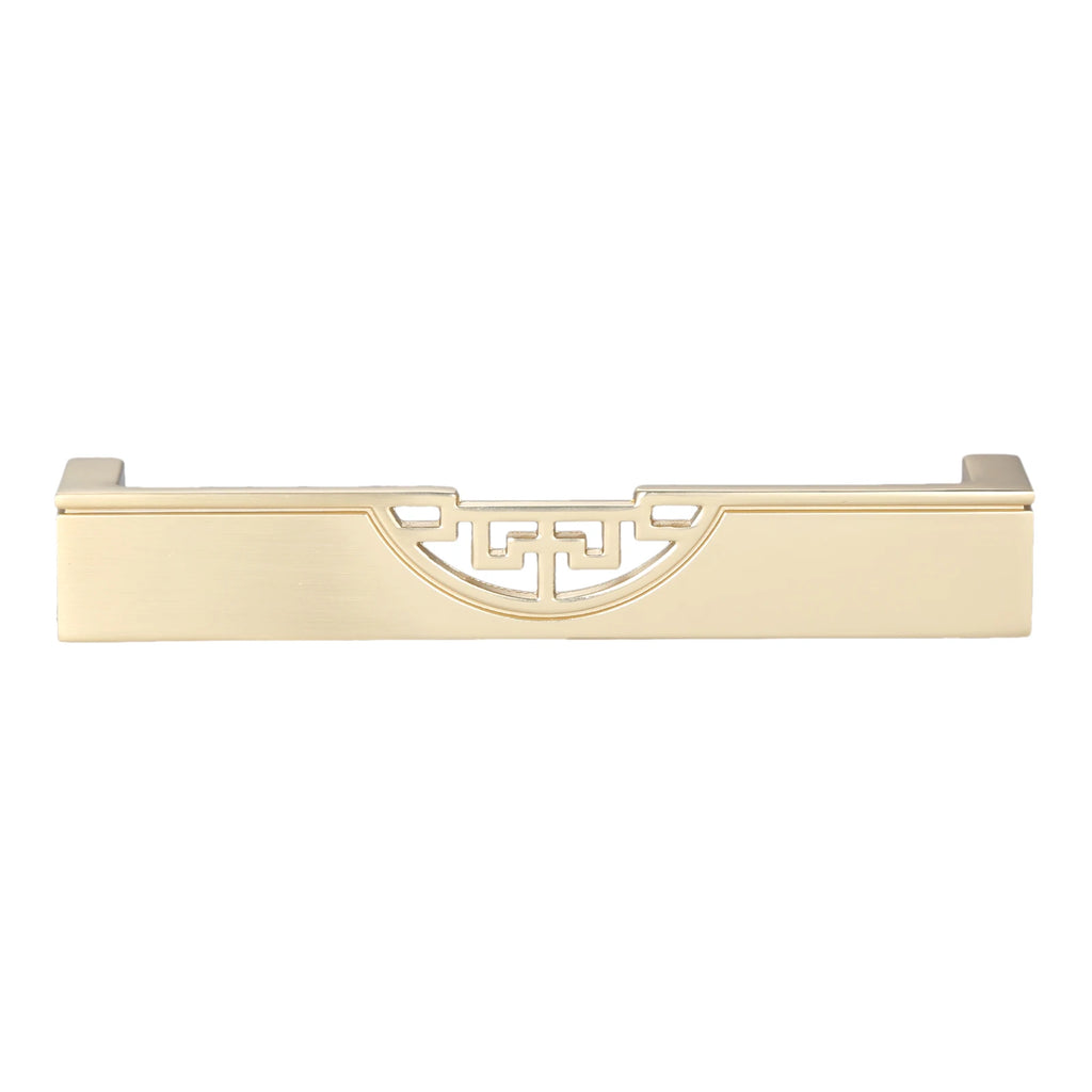 1Pc 128mm Antique Gold Chinese Wardrobe Door Handle Furniture Cabinet Drawer Cabinet Pull Knob Furniture Hardware Home Decor