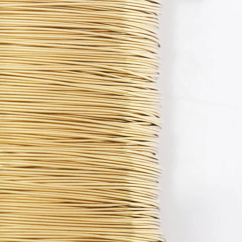 100m/328ft Fadeless Copper Clad Steel Wire Bendable Metal Sculpting Wire for Craft Floral Jewelry Making 0.3/0.4mm 2030