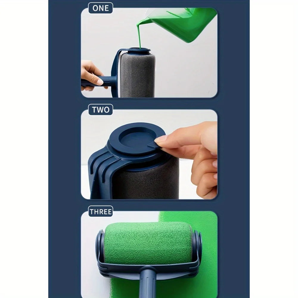 Easy - to - Use Large Wall Brush: Self - Priming for Latex Paint in Home Improvement