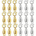 18pcs Magnetic Necklace Clasps and Closures Bracelet Converter Clasp,Suitable for Necklaces Chain Extender
