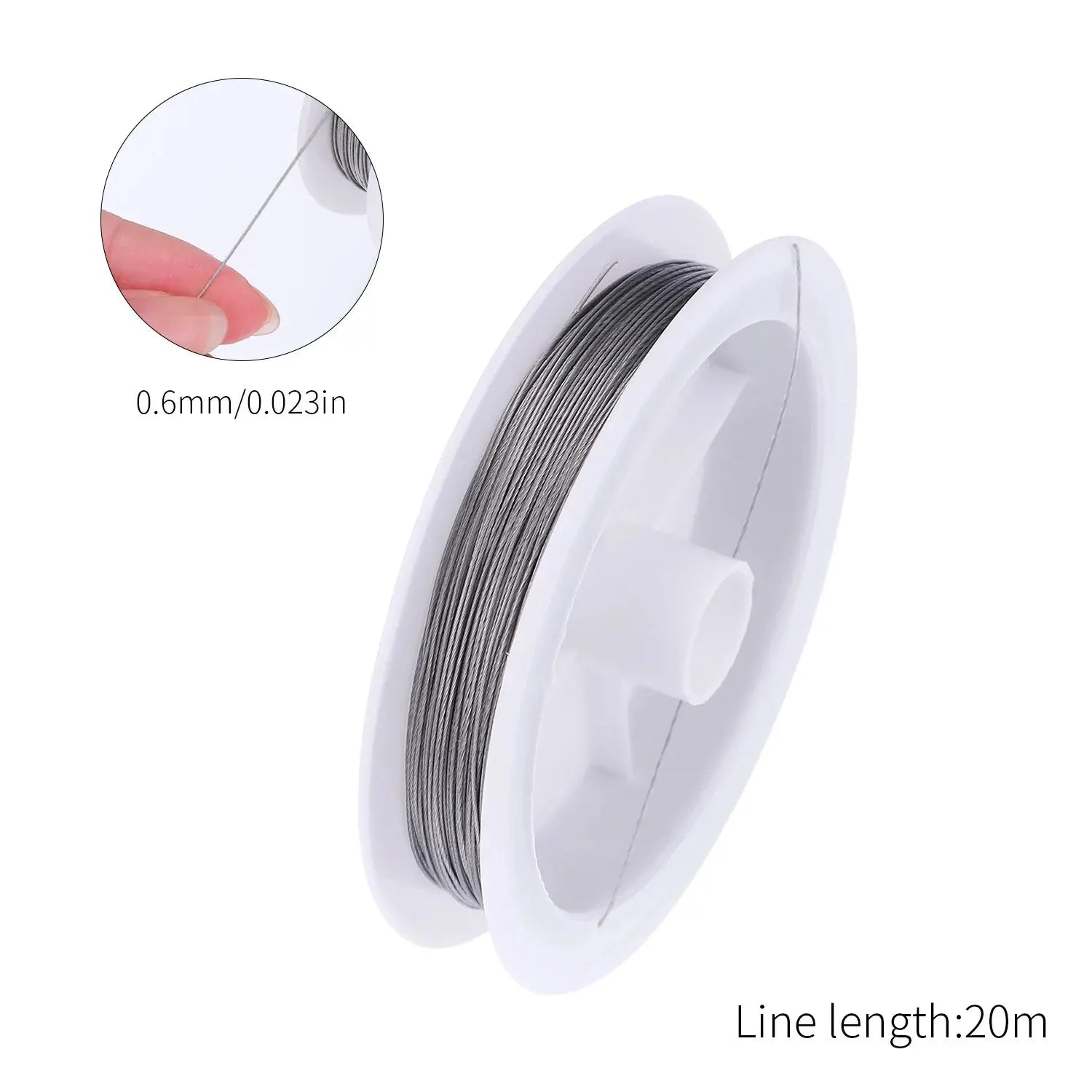 Stainless Steel Wire for Jewelry Making, Bailing Wire Snare Wire Trapping for Craft and Jewelry Making