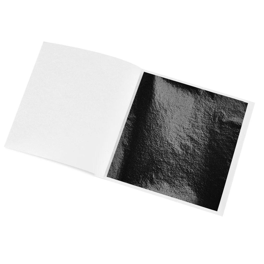 100pcs Imitation Gold Silver Foil Paper Leaf Gilding DIY Art Craft Paper Birthday Party Wedding Cake Dessert Decorations