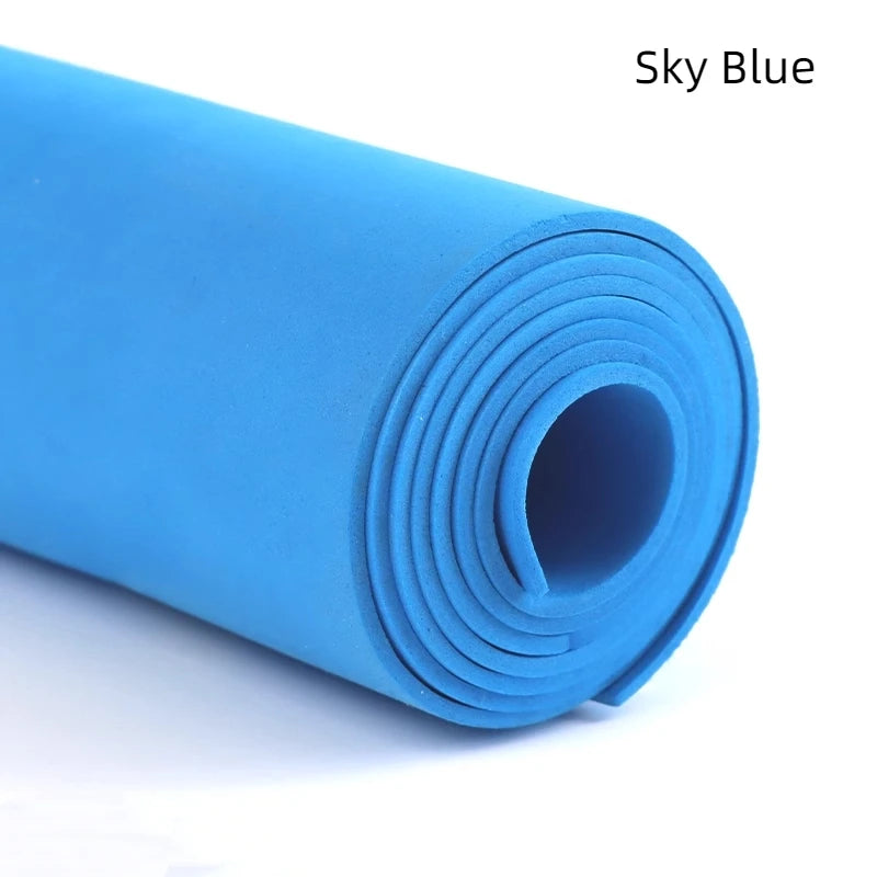 4pcs 100x50x0.3cm Colorful EVA Foam Board Shock Absorption Foam Sheet Handmade DIY Cosplay EVA Rubber Sound-absorbing Foam Paper