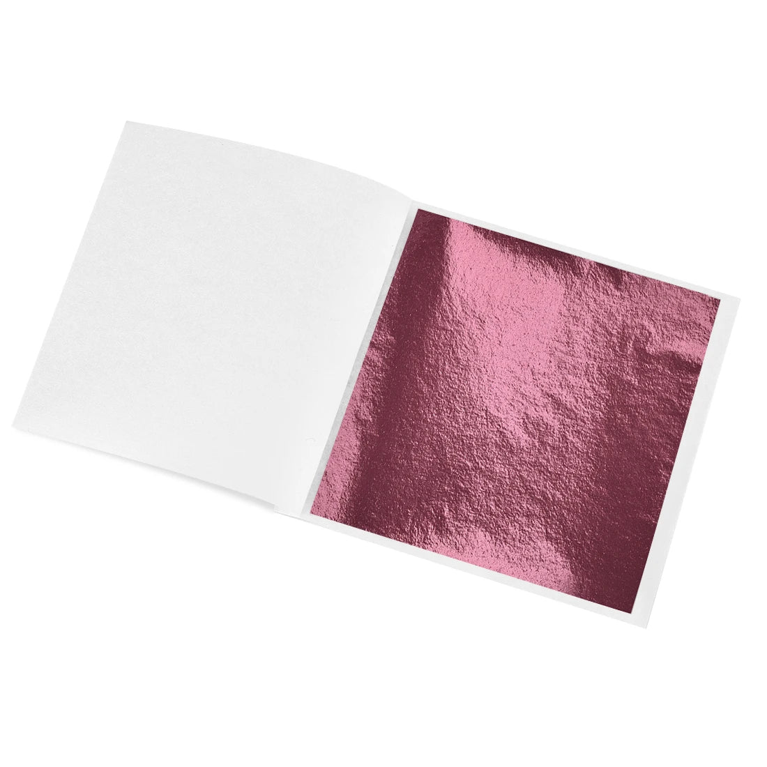 100pcs Imitation Gold Silver Foil Paper Leaf Gilding DIY Art Craft Paper Birthday Party Wedding Cake Dessert Decorations
