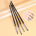 4Pcs Eye Detail Brushes Set, Eyeshadow Brushes, Undereye Smudge Brushes, Soft Eyeliner Brush, Perfect Eye Makeup Tools
