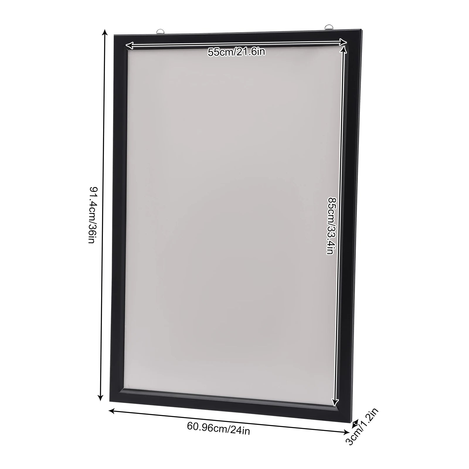 24"x36" Advertising Frame Store Wall Mount LED Light Box Movie Poster Display US
