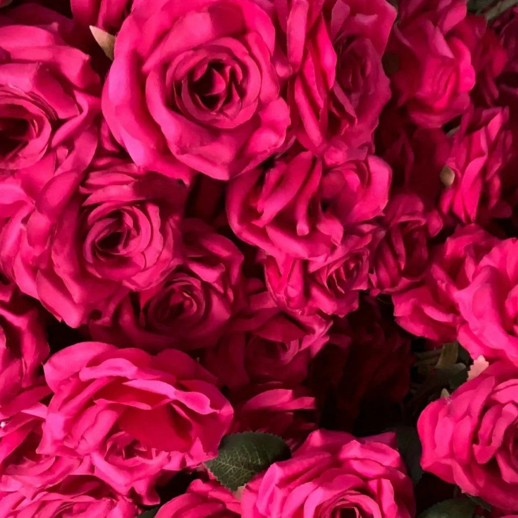 10 Pcs Artificial Rose Flower Realistic 25.59in Silk Roses with Stem Bouquet of Flowers Plastic Flowers Real Looking