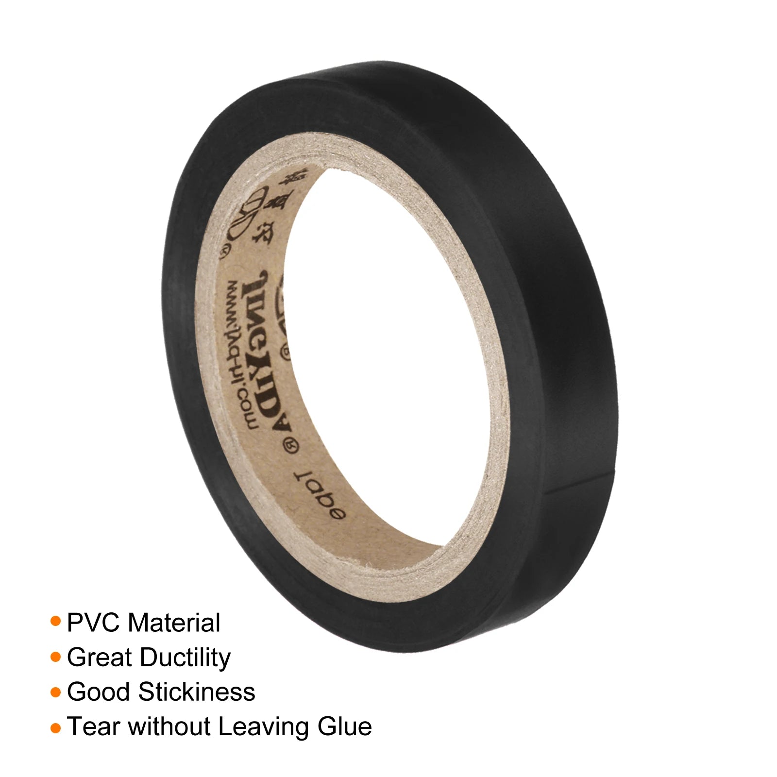 26Ft Grip Finishing Tape, 2 Pack PVC Racquet Finishing Tapes Racket Accessories Sticky Seal for Tennis Badminton, Black