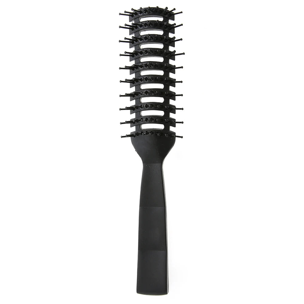 Anti-Static Comb Hair Brush Lightweight Hair Beauty Brush Portable Convenient Corrosion-Resistant for Professional Salon Tools
