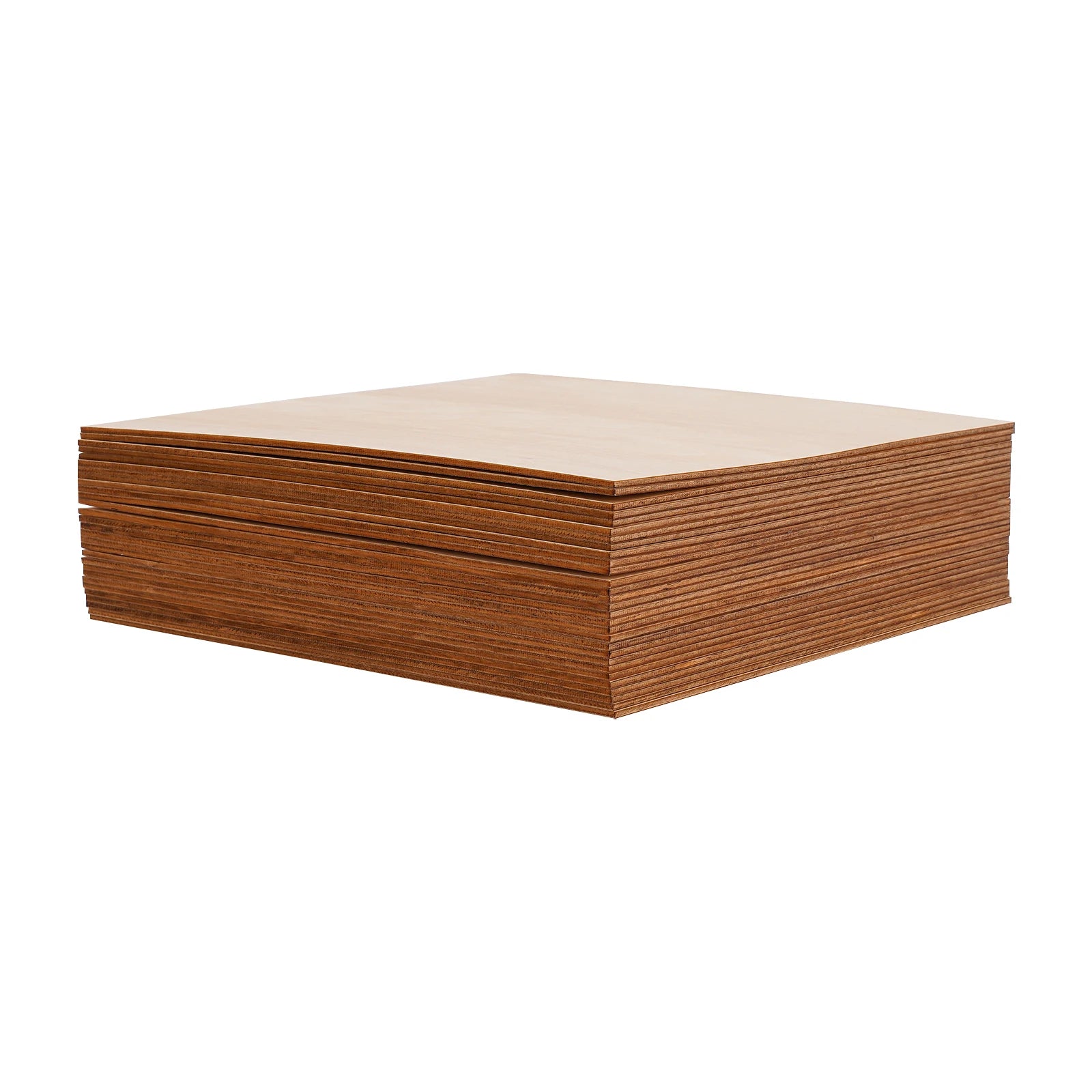 30PCS 30x30cm Basswood Sheets, 3mm Thick DIY Wood Boards, Rectangle Blank Wooden for Crafts, Laser Engraving, Home Decor
