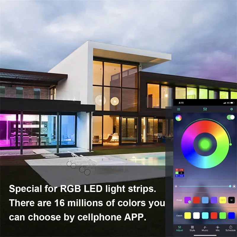 USB Neon Rope Lights,Flexible Led Rope Lights Control with App/Remote,Music Sync Gaming Neon Light Strip for Living Room Bedroom