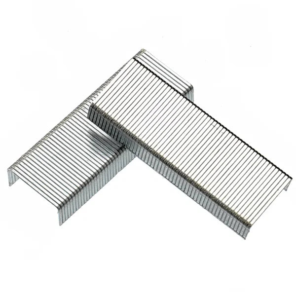1000 pcs High-quality 24/6 6mm Galvanized Staples Standard Size for Bookbinding Desktop Staplers Office Supplies
