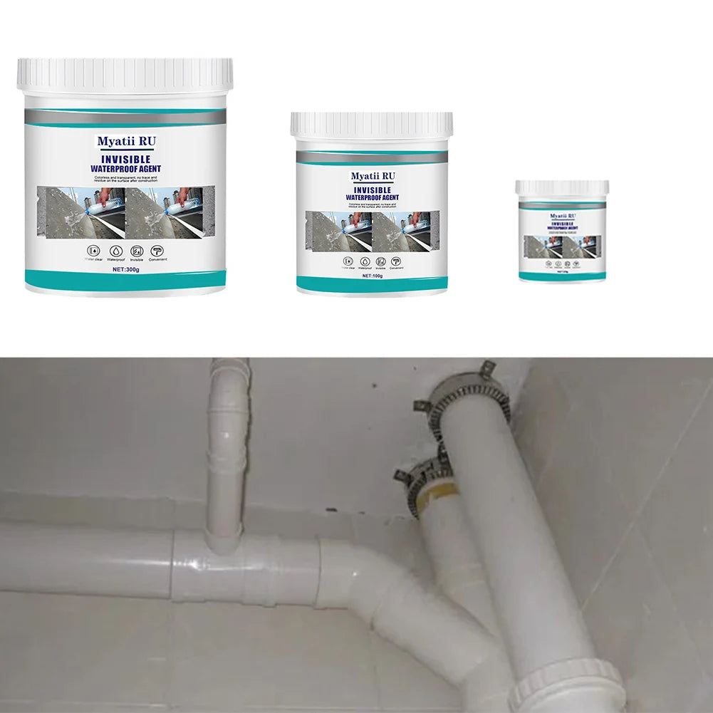 Sealant Spray High Temperature Resistance Anti-leak Nano Spray Glue White Liquid for Tile Floor Tile Wall Tile Cement for Repair