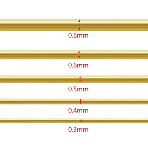 0.3-1.0mm Jewelry Beading Wire Tarnish Resistant Jewelry Copper Wire for Bracelet Necklaces Craft Jewelry Making Supplies
