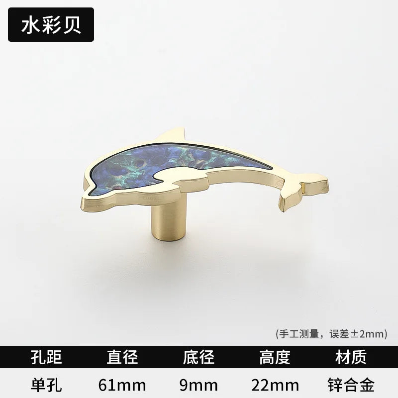Modern Cupboard Drawer Knobs Wardrobe Furniture Single Hole Door Handle Simple Personality Children's Room Bedside Table Knobs