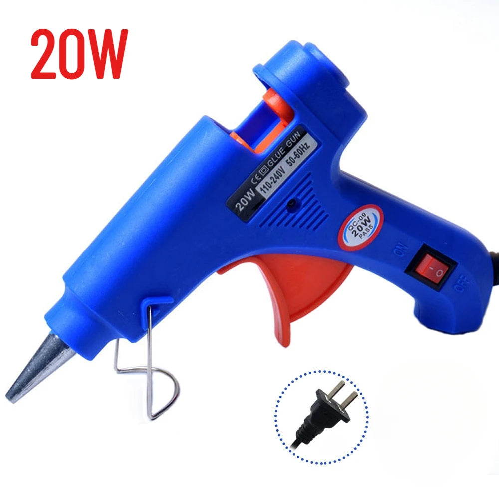Silicone Gun Hot Melt Glue Gun With 7mm Hot Glue Gun Sticks Perfect For DIY Arts School Crafts Quick Home Repairs Repair Tool