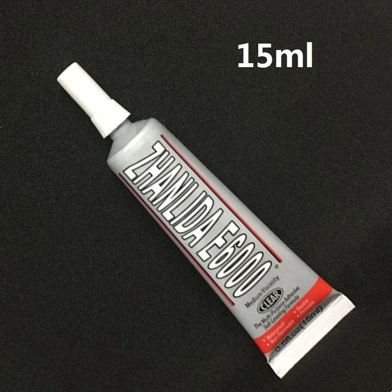 E6000 50ml Multipurpose Adhesive Make Crystal Jewelry Crafts Repair Phone Glass Screen Nail Gel Office Home Supply Bonding Tool
