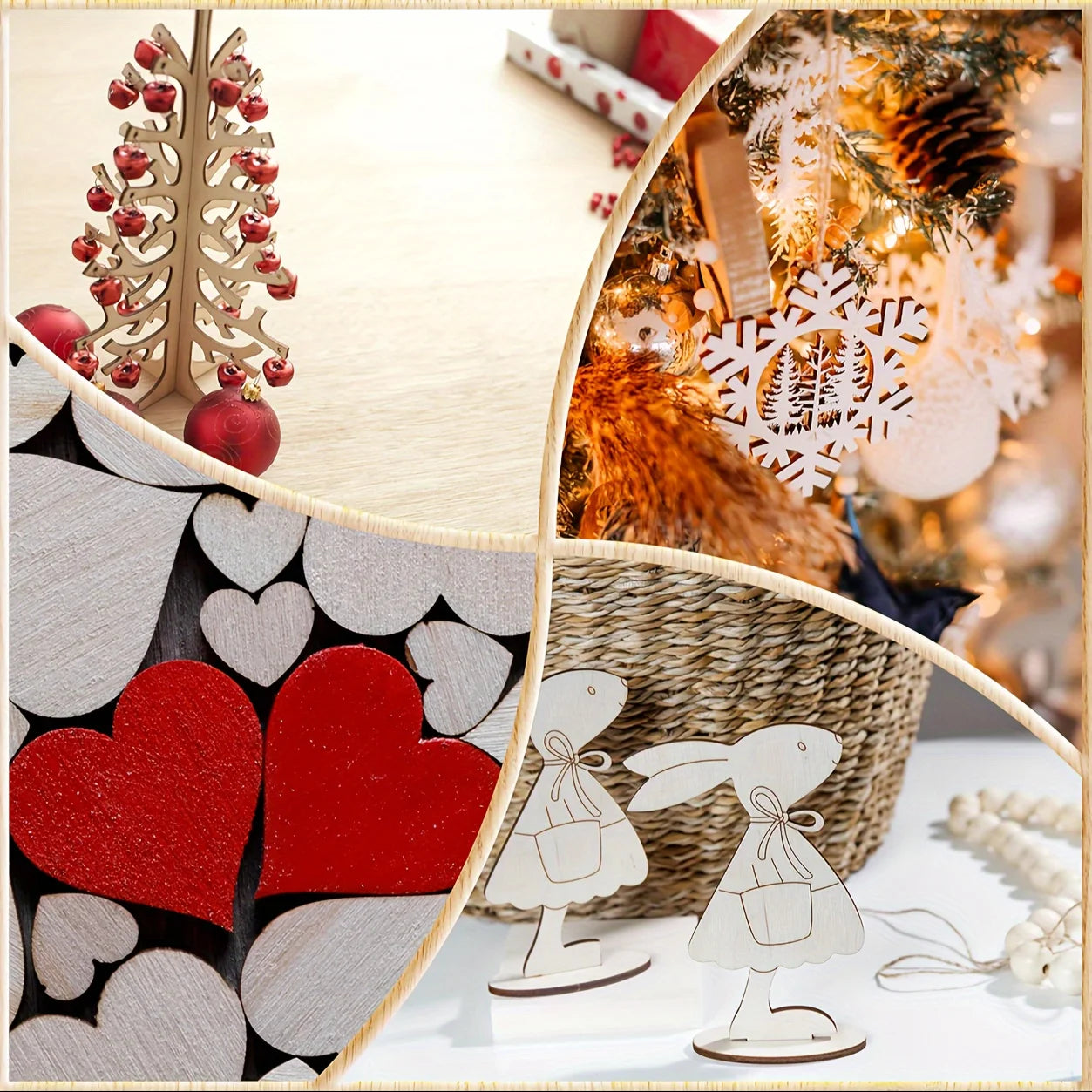 36 PCS(12" x 4") plywood 1/8" wood, 3mm laser cut DIY plywood, suitable for various occasions, making architectural models, etc.