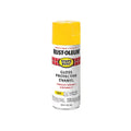 Spray Paint, Yellow, Gloss, 12 oz, Yellow, Gloss, Solvent, 12 oz