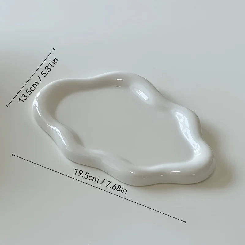 Plastic Trays, Photo Props, Jewelry Storage Plates, Display Plates, Light Luxury Accessories and Ornaments trays decorative