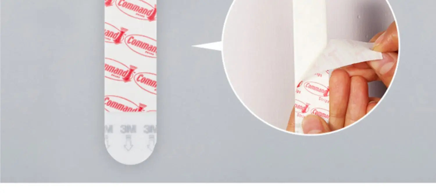 3M Command Tape Non Marking Adhesive Strip Double Sided Adhesive High Viscosity Adhesive Non Punching Strong Fixing Sheet