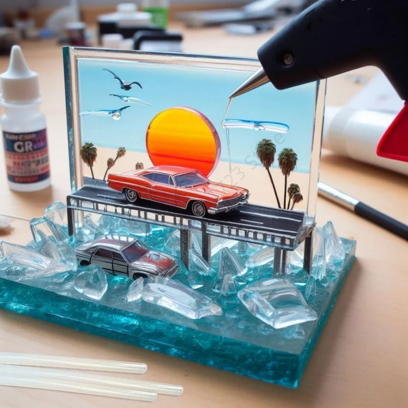 10pcs 7mm /11mm Hot Melt Glue Sticks Multiple Sizes Glue Gun Sticks for Glue Gun DIY Art Craft General Repairs Home Decoration