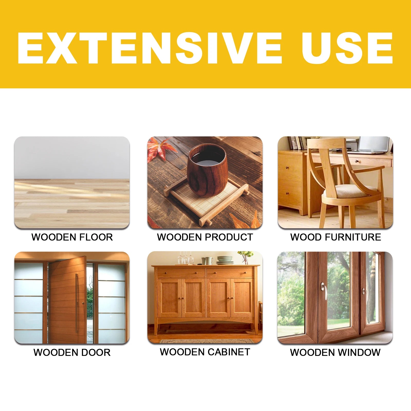 Jakehoe Wood polishing beeswax Wood floor Polishing Brightening Care Wax Wood furniture decontamination cleaning wax