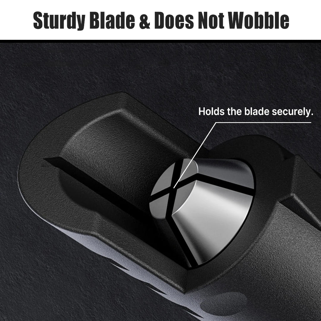 Scimaker  5-Blade Horseshoe Art Knife Precision Cutter for Scrapbook Card Paper Pottery DIY Projects