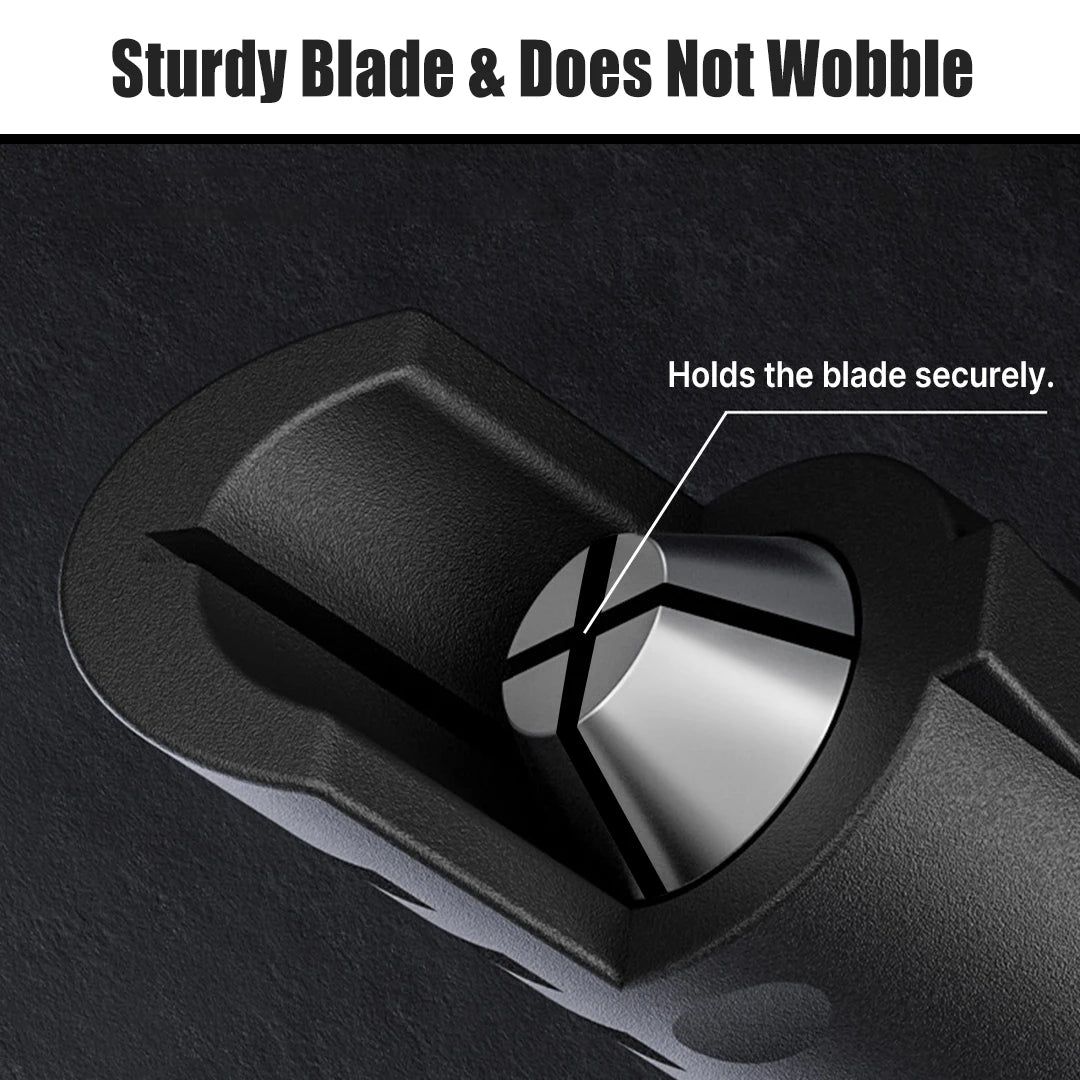 Scimaker  5-Blade Horseshoe Art Knife Precision Cutter for Scrapbook Card Paper Pottery DIY Projects