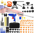 Car Dent Puller Kit with Glue Gun, Suction Cup & Tools for Paintless Dent Removal at Home